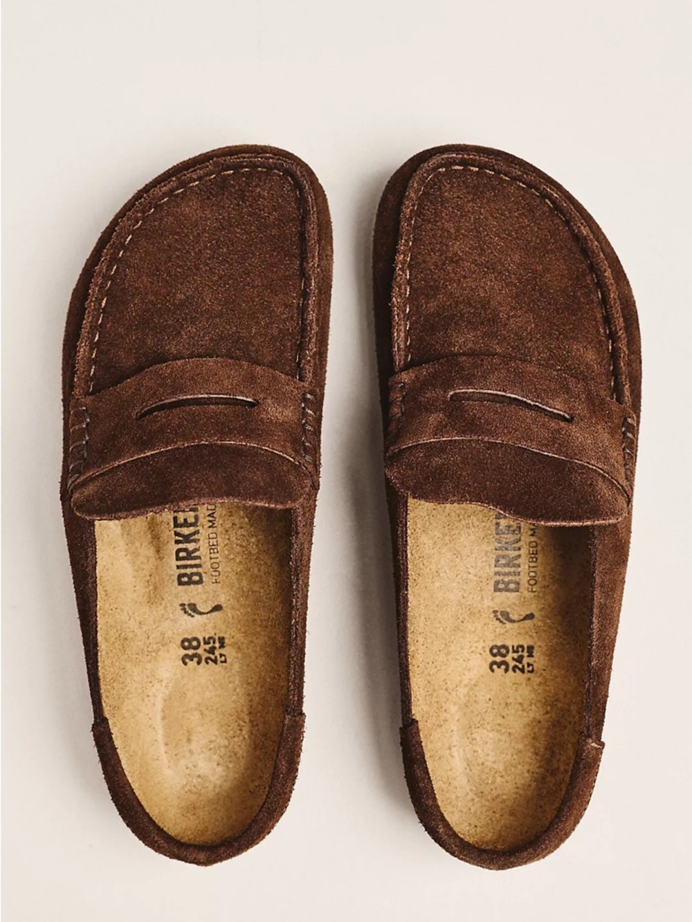 Birkenstock Naples Suede Clogs